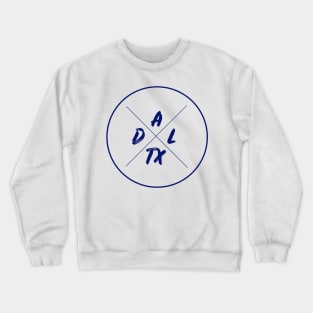 The Blue Dallas Texas Crewneck Sweatshirt